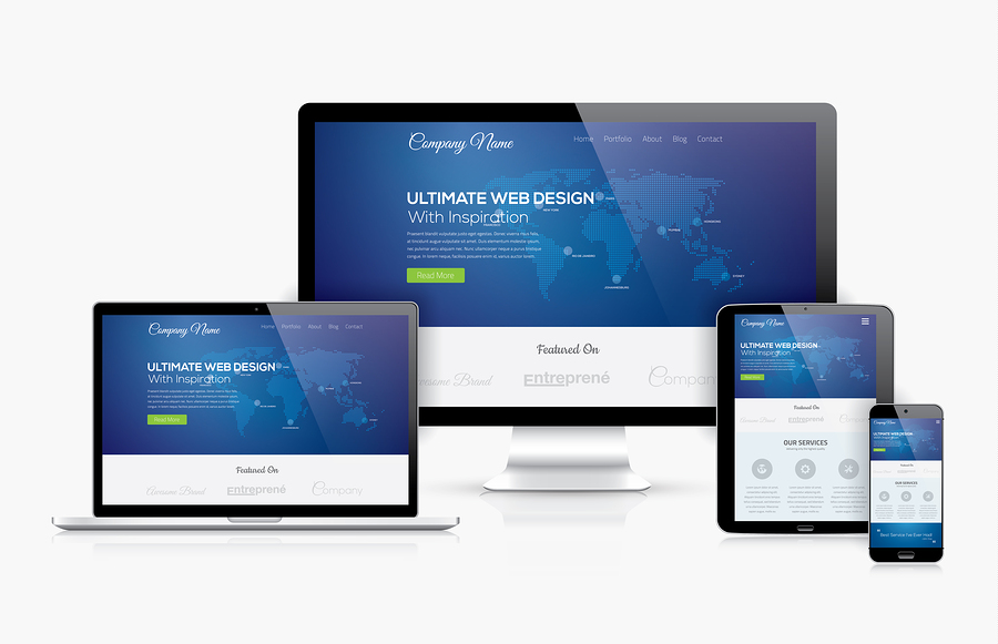 bigstock Responsive web design template 70272712