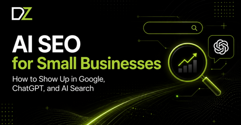 AEO AI SEO for small business get ranking Damonaz Design